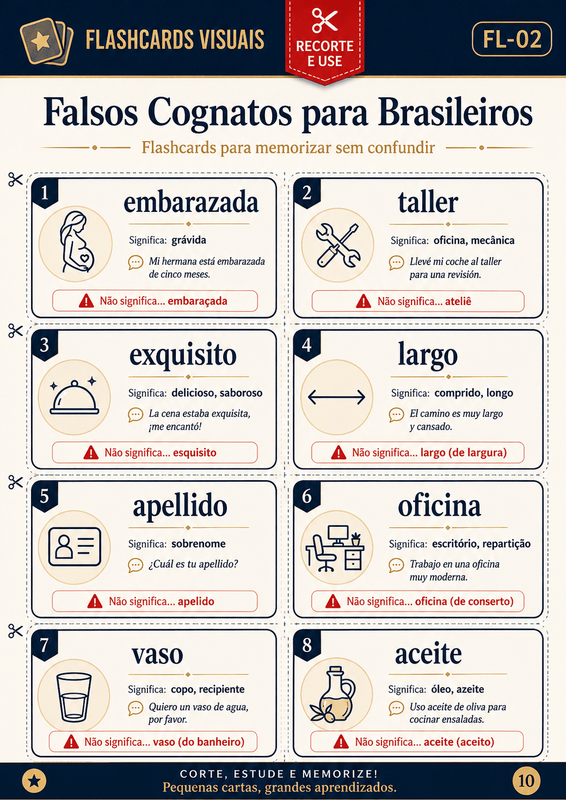 Página do Atlas Visual de Espanhol